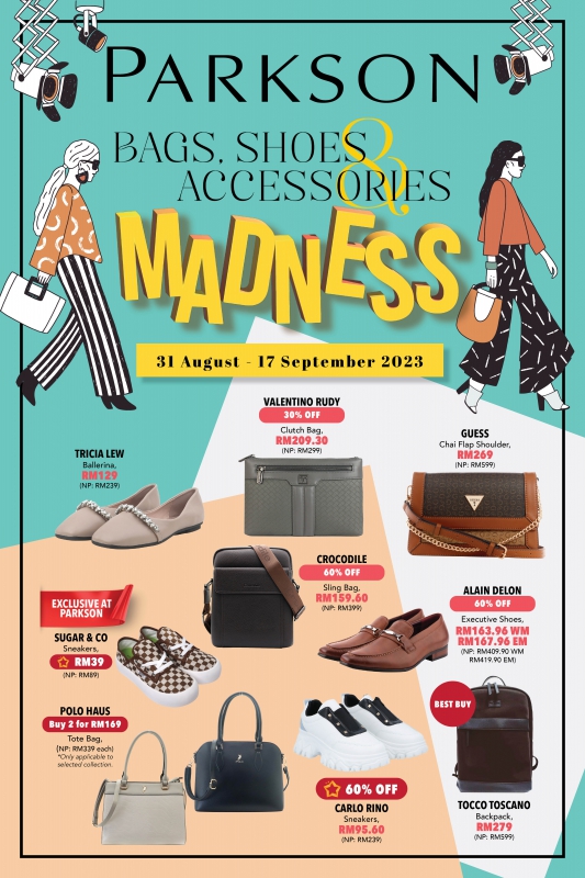 Parkson Mad About Bags & Accessories! - BigSale Malaysia