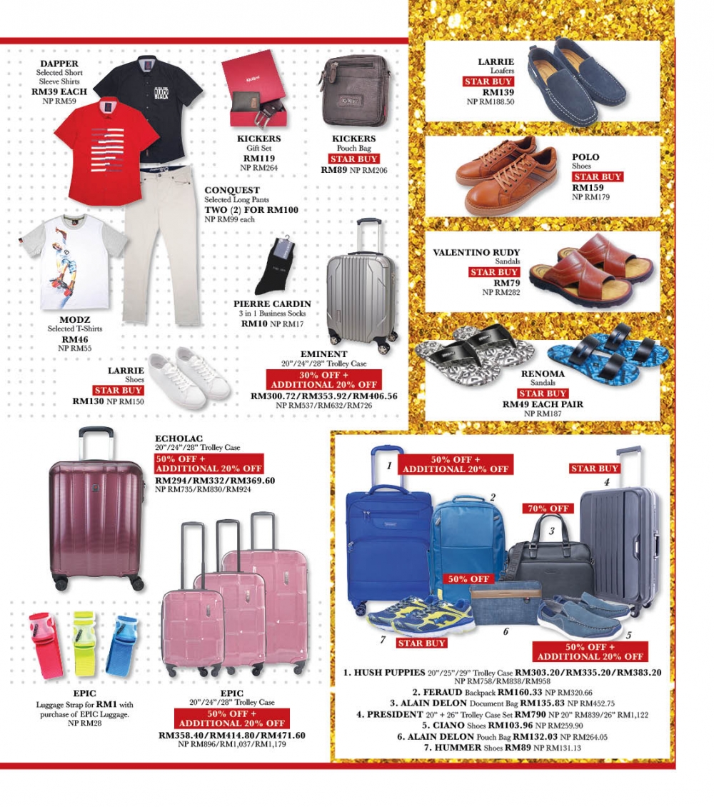 Luggage bag cheap sunway pyramid